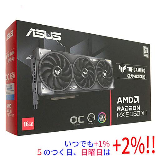 ASUS（エイスース） グラボ TUF-RX9060XT-O16G-GAMING PCIExp 16GB