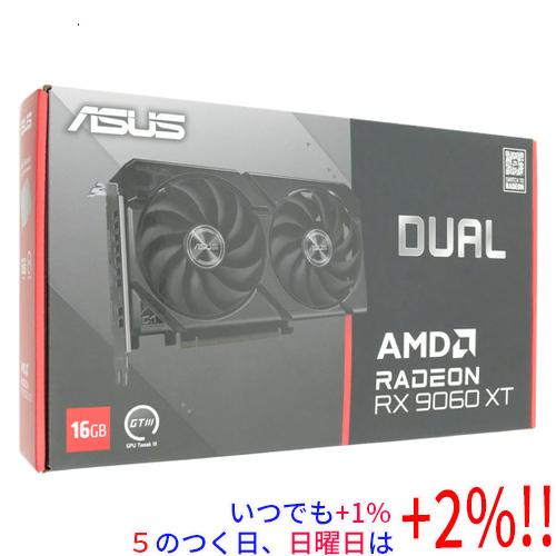 ASUS（エイスース） ASUSグラボ DUAL-RX9060XT-16G PCIExp 16GB