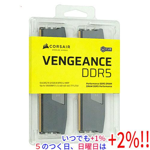 CORSAIR（コルセア） Corsair CMK64GX5M2B5600Z40 DDR5 PC5-44800 32GB
