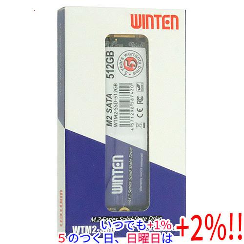 WINTEN 内蔵型SSD WTM2-SSD-512GB 512GB : エクセラー - 通販 - Yahoo