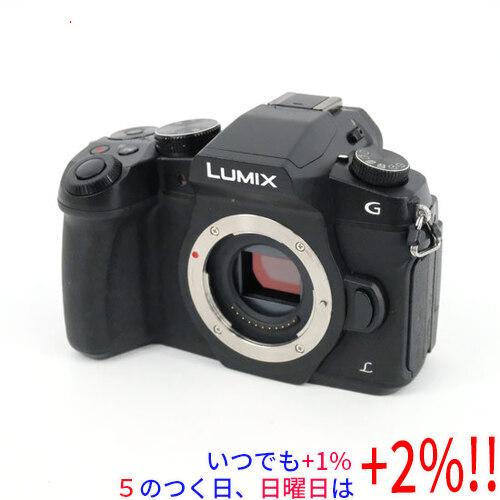 中古　Panasonic LUMIX G8 ボディ DMC-G8-K ブラック Panasonic LUMIX G8 ボディ ブラック DMC-G8-K ABランク 中古｜フジヤ