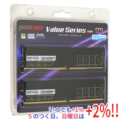 CFD PANRAM DDR4 8GB x 2 (16GB) 未使用、未開封品 CFD販売 【中古】CFD Panram W4U2666PS-8GC19 DDR4 PC4-21300 8GB 2枚