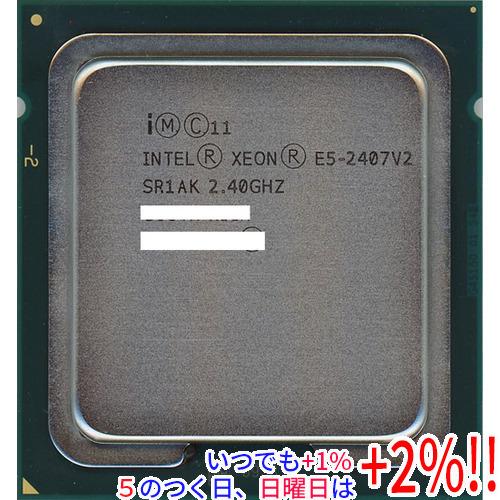 【中古】「未使用品」インテルXeon e5???2407?V2クアッドコアプロセッサ2.4?GHz 6.4?GT - S 10?MB LGA 1356?CPU & # 44?; OEM インテル（intel） 【中古】Xeon E5-2407 v2 2.4GHz 10M LGA1356 SR1AK
