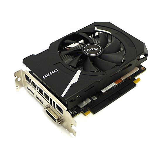 MSI 【中古】MSI製グラボ GeForce GTX 1660 AERO ITX 6G OC-JP PCIExp