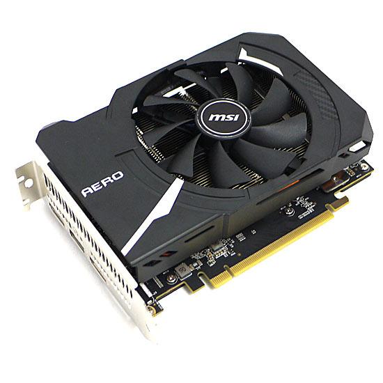 MSI 【中古】MSI製グラボ GeForce RTX 2060 AERO ITX 6G OC PCIExp 6GB