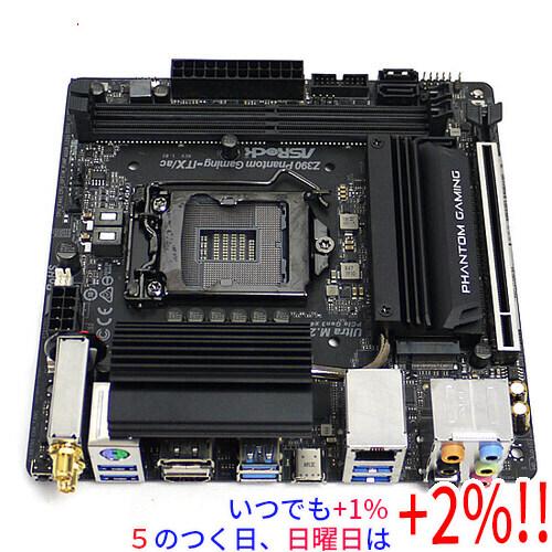 【中古】ASROCK Z390 PHANTOM GAMING MINI ITX ASRock | Z390 Phantom Gaming-ITX/ac