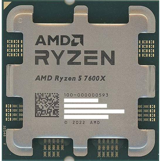 AMD 【中古】AMD Ryzen 5 7600X 100-100000593 4.7GHz Socket AM5 元箱