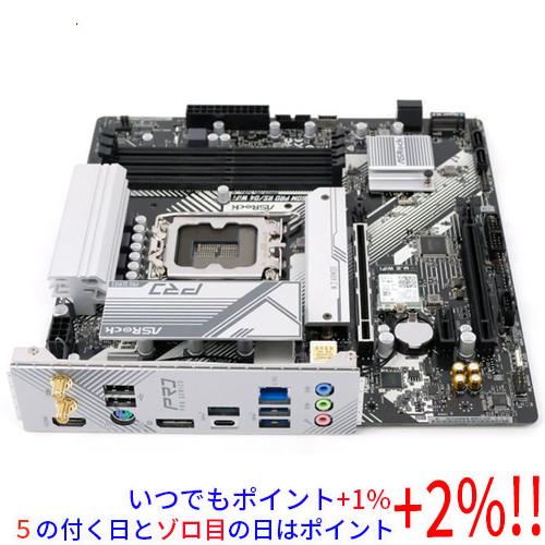 中古】ASRock製 MicroATXマザボ B760M Pro RS/D4 WiFi LGA1700 訳あり 