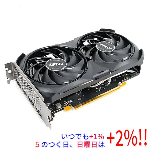 MSI 【中古】MSI製グラボ GeForce RTX 4060 VENTUS 2X BLACK 8G OC