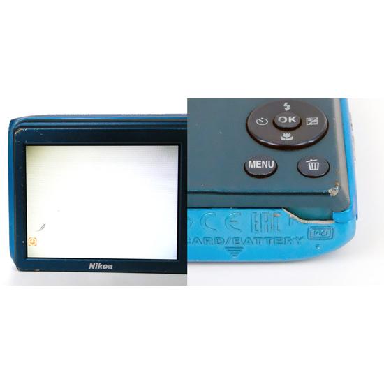 【訳あり】稼働品 Nikon COOLPIX S3600 ブルー デジカメ ニコン（Nikon） 【中古】Nikon製 デジカメ COOLPIX S3600 ブルー/2005