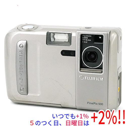 Fujifilm FinePix500デジタルカメラ ・美品・レトロ FinePix Fシリーズ 【中古】FUJIFILM デジタルカメラ 500 本体のみ