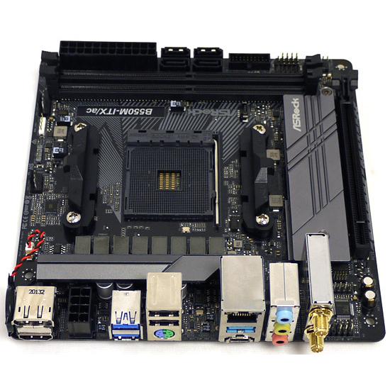 ★中古/ASROCK B550M-ITX/ac+RYZEN3 4100のセット ☆中古/ASROCK B550M-ITX/ac+RYZEN3 4100のセット ASRockのAMD