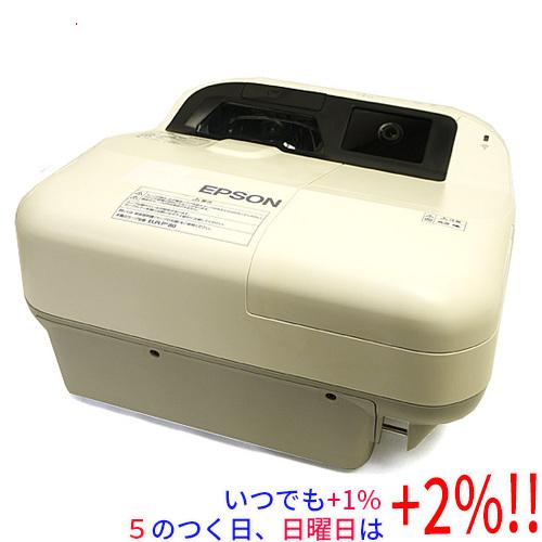 【１日と三太郎の日はポイント３倍！！】【中古】送料無料 エプソン EPSON 超短焦点プロジェクター EB-590WT 3300ルーメン リモコンなし・本体日焼け LCD USB 水銀ランプ 入力：HDMI端子 エプソン（EPSON） 【中古】EPSON 超短焦点プロジェクター EB-590WT