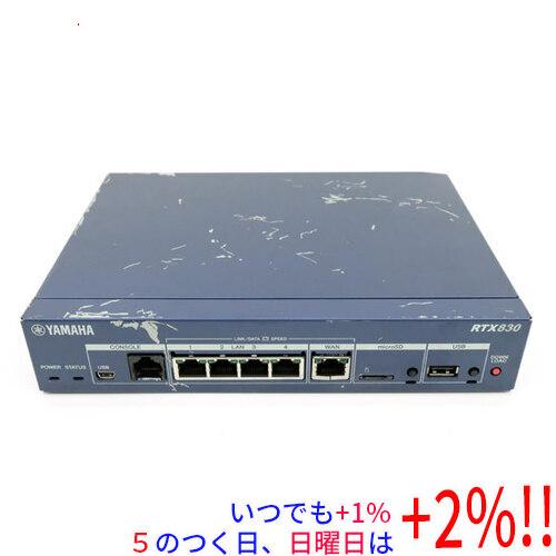 YAMAHA（ヤマハ） 【中古】YAMAHA製 ギガアクセスVPNルーター RTX830