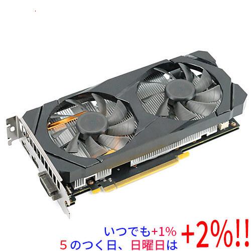 中古】玄人志向グラボ GF-GTX1660Ti-E6GB/DF PCIExp 6GB : エクセラー