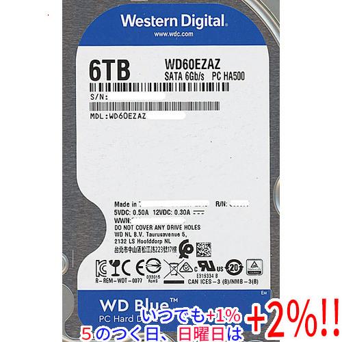 Western Digital（ウエスタンデジタル） 【中古】Western Digital製HDD