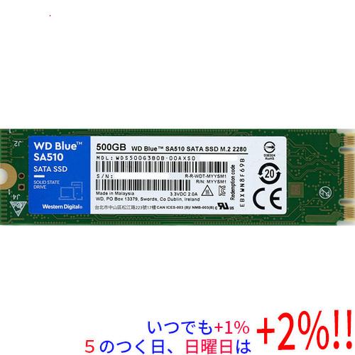 WD Blue SA510 500GB SATA SSD ※未使用品 Amazon.com: Western Digital 500GB WD Blue SA510 SATA Internal