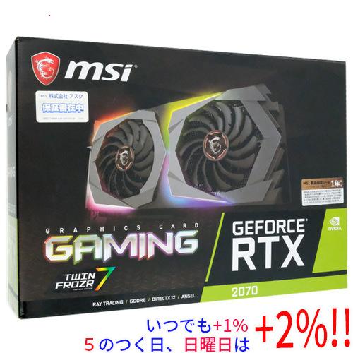 MSI 【中古】MSI グラボ GeForce RTX 2070 GAMING 8G PCIExp 8GB 元箱 