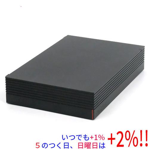 BUFFALO（バッファロー） 外付けハードディスク HD-AD6U3 ブラック 6TB