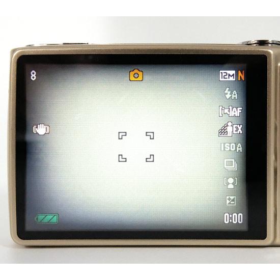 EXILIM ZOOM 【中古】CASIO EX-Z400 ゴールド 1200万画素 本体のみ