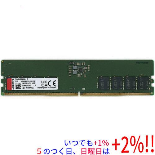 中古】Kingston デスクトップ用 CBD48U40BS8MA-16 DDR5 PC5-38400 16GB