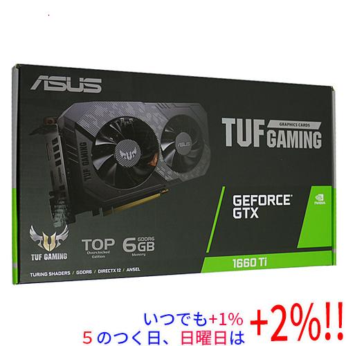 ASUS（エイスース） 【中古】ASUSグラボ TUF-GTX1660TI-T6G-EVO-GAMING