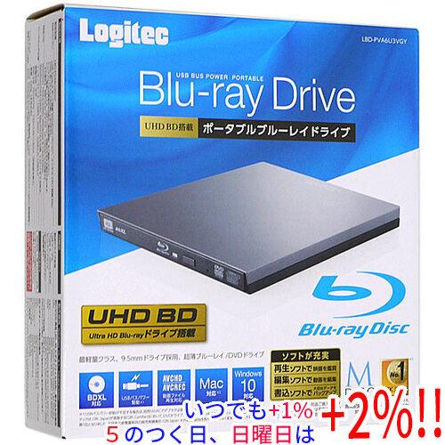 ロジテック 【中古】Logitec ポータブルBlu-rayドライブ LBD-PVA6U3VGY