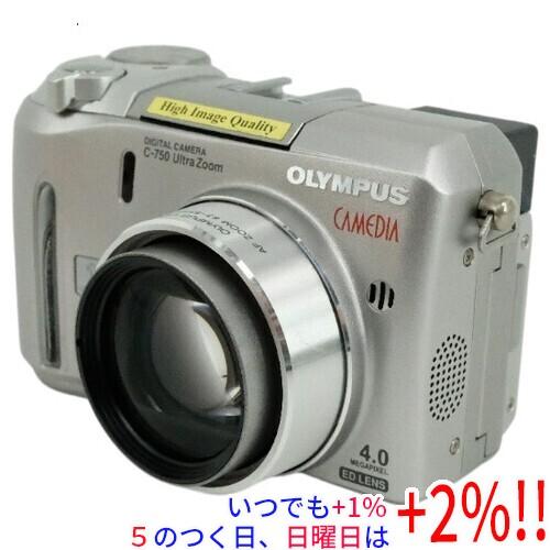 CAMEDIA 【中古】OLYMPUS デジタルカメラ C-750 Ultra Zoom 400万画素