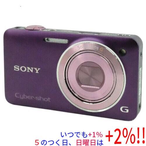 中古】SONY Cyber-shot DSC-WX5-V バイオレット/1220万画素 液晶画面