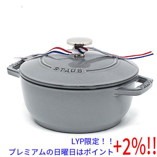 ストウブ 鍋 Wa-NABE M 18cm 40501-006 グレー : 1100033721