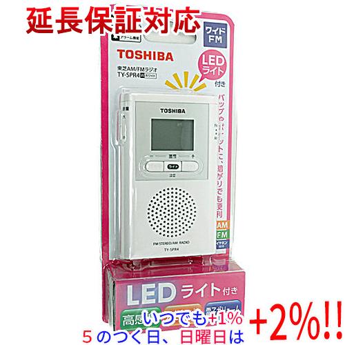 TOSHIBA（東芝） TOSHIBA LEDライト付ポケットラジオ TY-SPR4(W