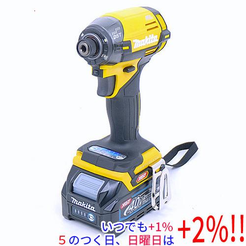 マキタ TD001GDXFY インパクトドライバ イエロー 40V バッテリー×2 充電器 フルセット 【ハンズクラフト宜野湾店】 マキタ 40VインパクトドライバTD001G🌺🌺 - ハンズクラフト沖縄