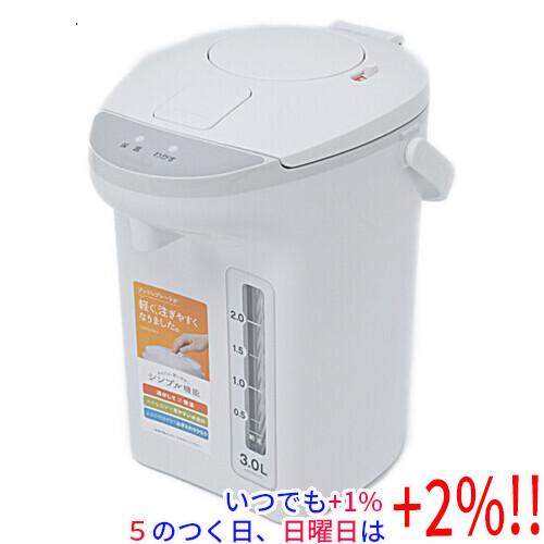 ピーコック魔法瓶工業 ピーコック 電気ポット 3.0L WZP-30 ホワイト