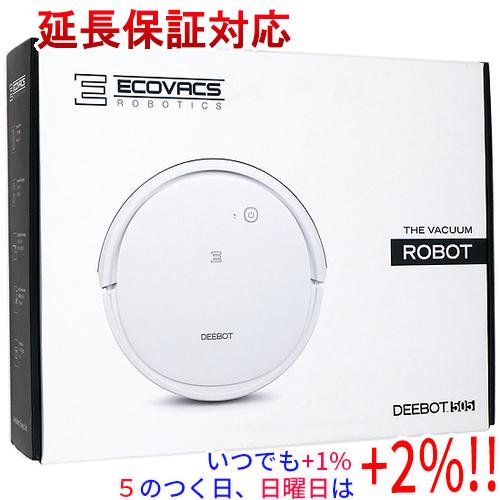 DEEBOT 【新品(開封のみ)】 ECOVACS ロボット掃除機 DEEBOT505 DC3G.11