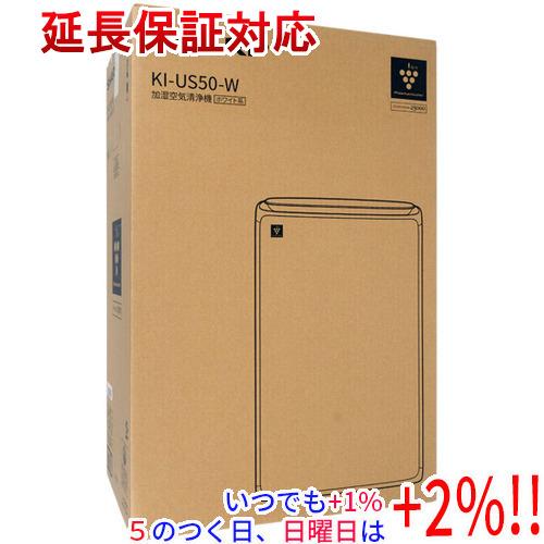 SHARP（シャープ） 加湿空気清浄機 KI-US50-W ホワイト : エクセラー