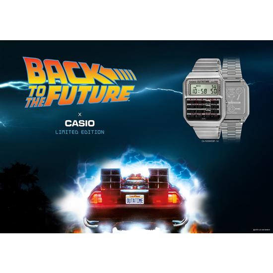 CASIO 腕時計 CLASSIC Back to the Future コラボレーションモデル CA