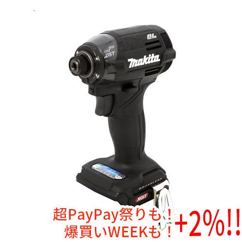 マキタ（makita） 充電式インパクトドライバー 本体のみ TD002GZB 黒