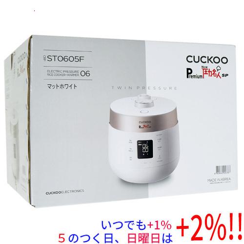 CUCKOO 発芽酵素玄米炊飯器 6合 Premium New圧力名人SP CRP-ST0605F