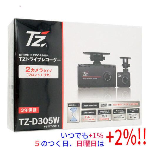 新品訳あり(箱きず・やぶれ)】 TZ ドライブレコーダー 前後2カメラ TZ