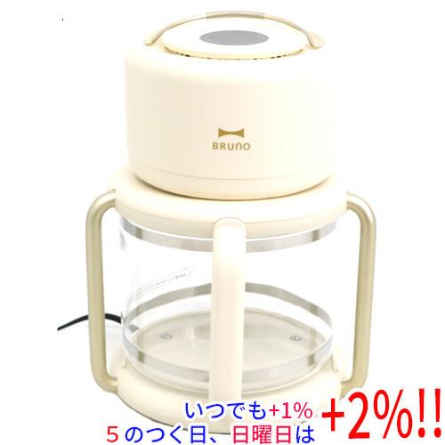 新品訳あり(箱きず・やぶれ)】 BRUNO ガラスエアフライヤー BOE122-IV