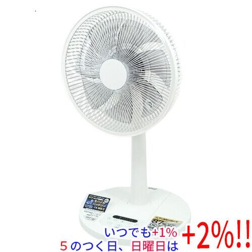 【新品(開封のみ)】 YAMAZEN　DCモーターリビング扇風機 温度センサー搭載　RLX-SAP030　ホワイト 山善（YAMAZEN） 【新品(開封のみ)】 YAMAZEN DCモーターリビング
