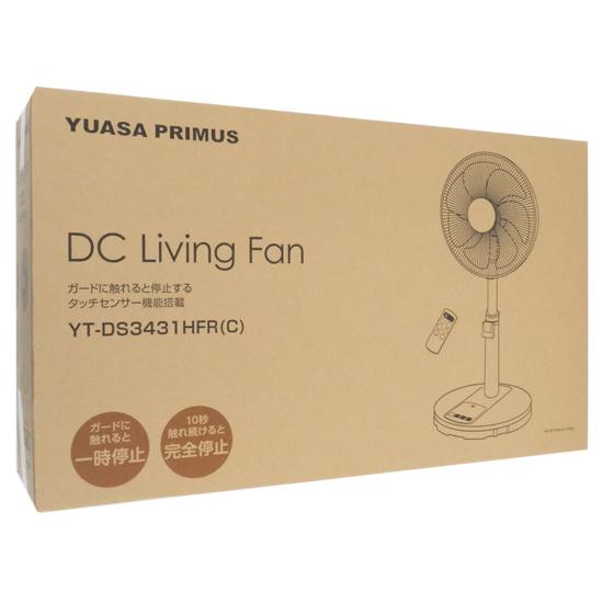 ユアサプライムス 【新品(開封のみ)】 リビング扇風機 YT-DS3431HFR(C