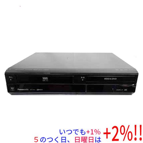 DIGA 【中古】Panasonic VHS一体型HDD/DVDレコーダー DMR-XP25V-K