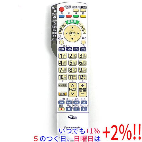 Panasonic（パナソニック） 【中古】Panasonic 液晶テレビ用リモコン