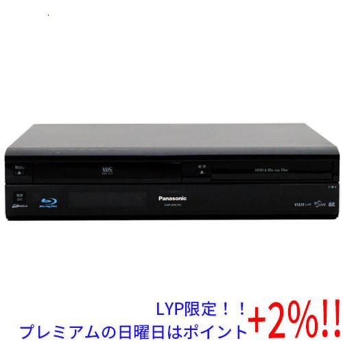 【5のつく日はさらにポイント3倍！】【中古】Panasonic ブルーレイディスクレコーダー DIGA DMR-BR670V-K リモコンなし