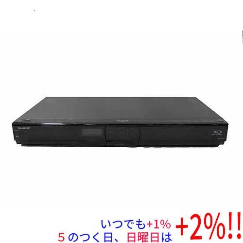 AQUOS 【中古】SHARP ブルーレイディスクレコーダー BD-W1200 リモコン 