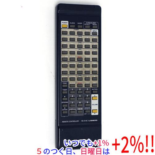 ONKYO（オンキヨー） 【中古】ONKYO オーディオリモコン RC-414S