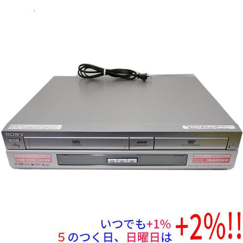 VHS/DVD/HDD一体型レコーダー SONY RDR-VH80 動作OK 苫小牧店西 2004年製