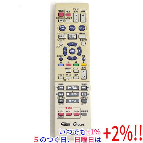 【中古】「非常に良い」シャープ HDD・DVD・VHSリモコン 9HSNB230JD SHARP（シャープ） 【中古】SHARP製 HDD・DVD・VHSレコーダー用