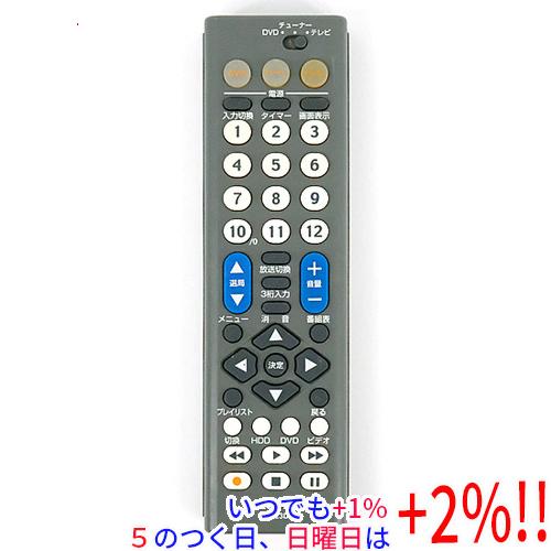 ELPA（エルパ） 【中古】ELPA テレビ/DVDよくばリモコン RC-23D